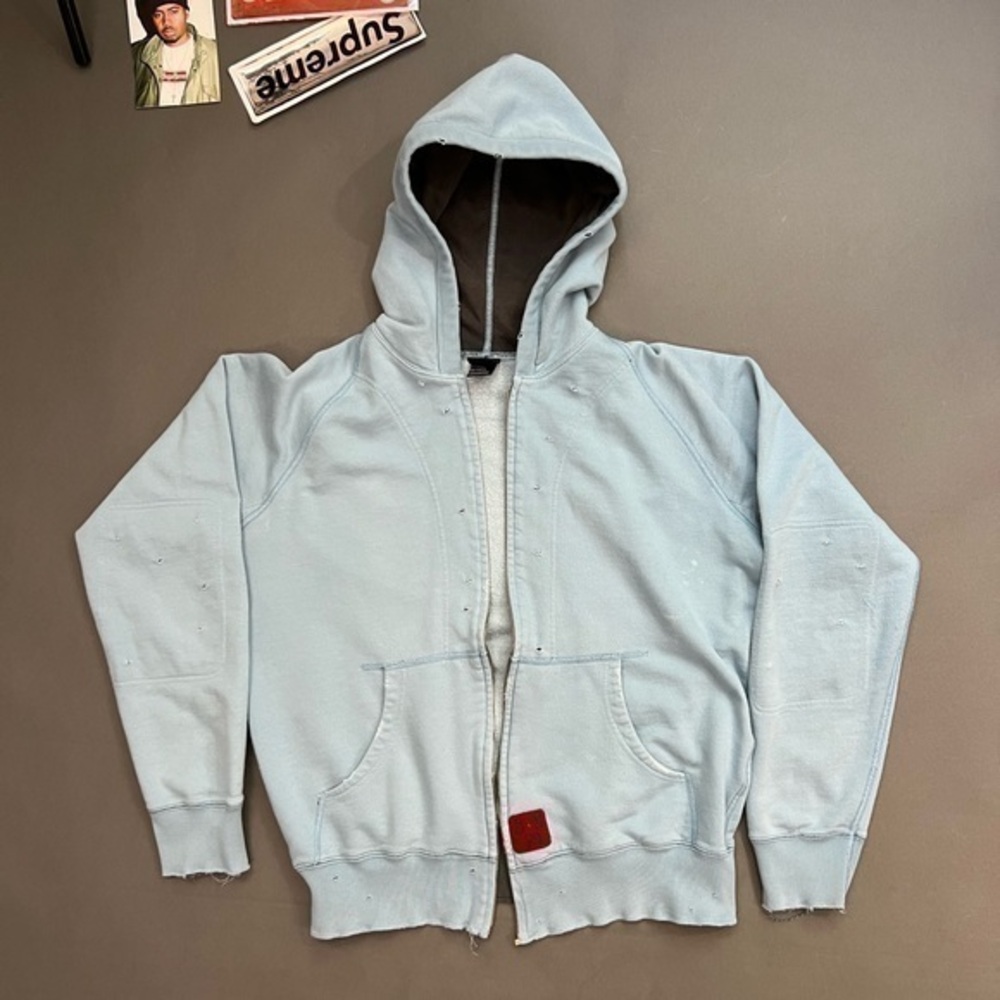 Vintage DIESEL Terrycloth Zip Up Hoodie